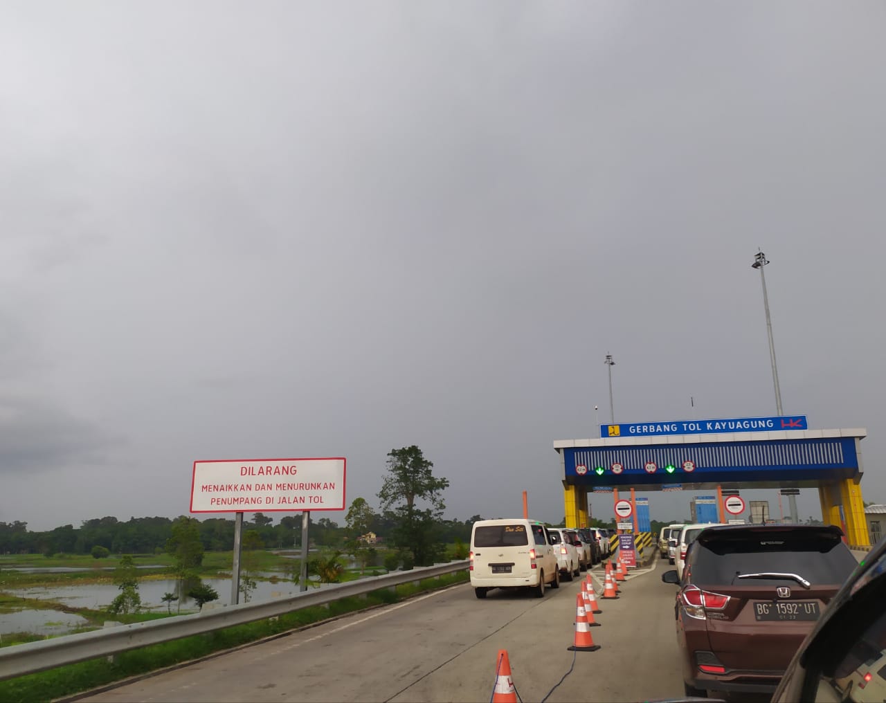 Diskon Berakhir, Tarif Tol Kayuagung-Palembang Kembali Normal