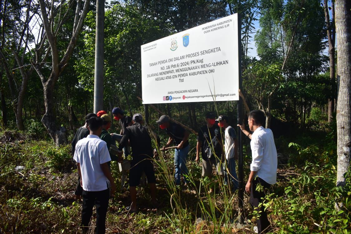Aset Hutan Kota Sah Milik Pemkab OKI, Kejari OKI Menang Kasasi MA