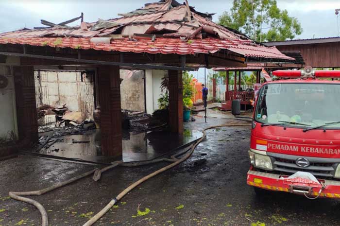 Rumah Dinas Kapolda Papua Terbakar, ini Penyebabnya Menurut Mabes Polri