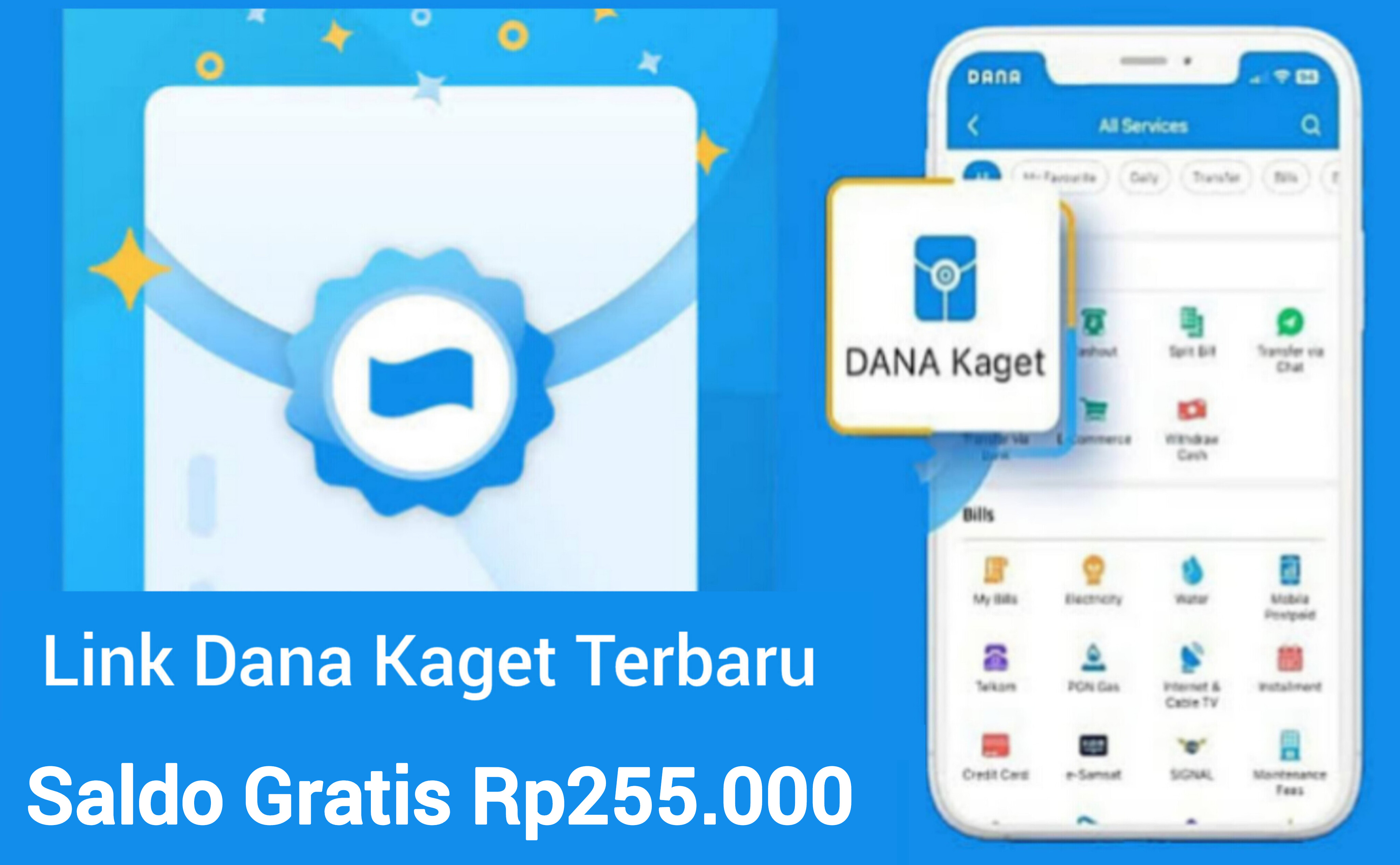 Cairkan Saldo Gratis Hingga Rp255.000. Kesempatan Terbatas Klaim Link Dana Kaget Ini