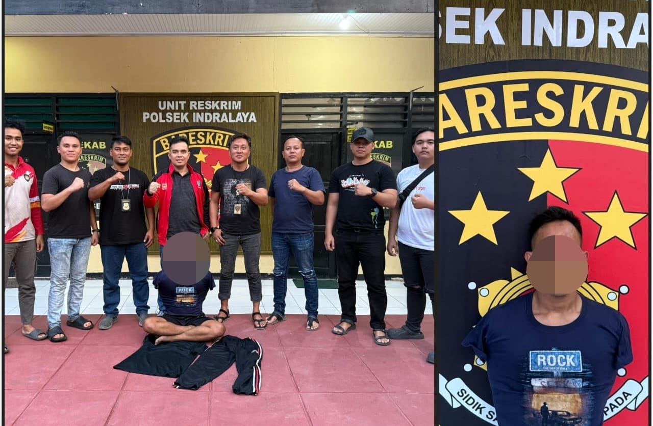 Modus Minta Antar, Pelaku Curas Bawa Kabur Motor Tukang Ojek, Berujung Ditangkap Singo Layo Polsek Indralaya