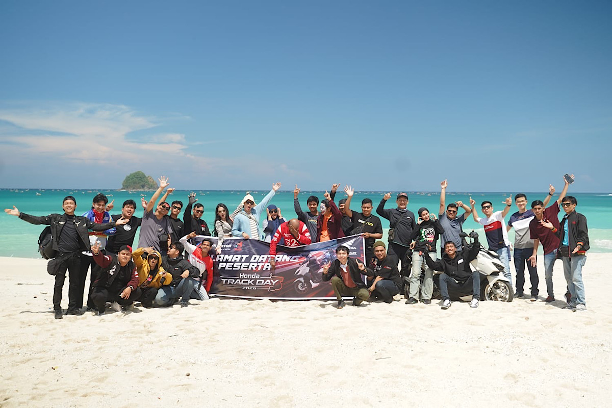 Serunya Honda Track Day Mandalika 2026, Komunitas dan Influencer Gaspol di Sirkuit Internasional