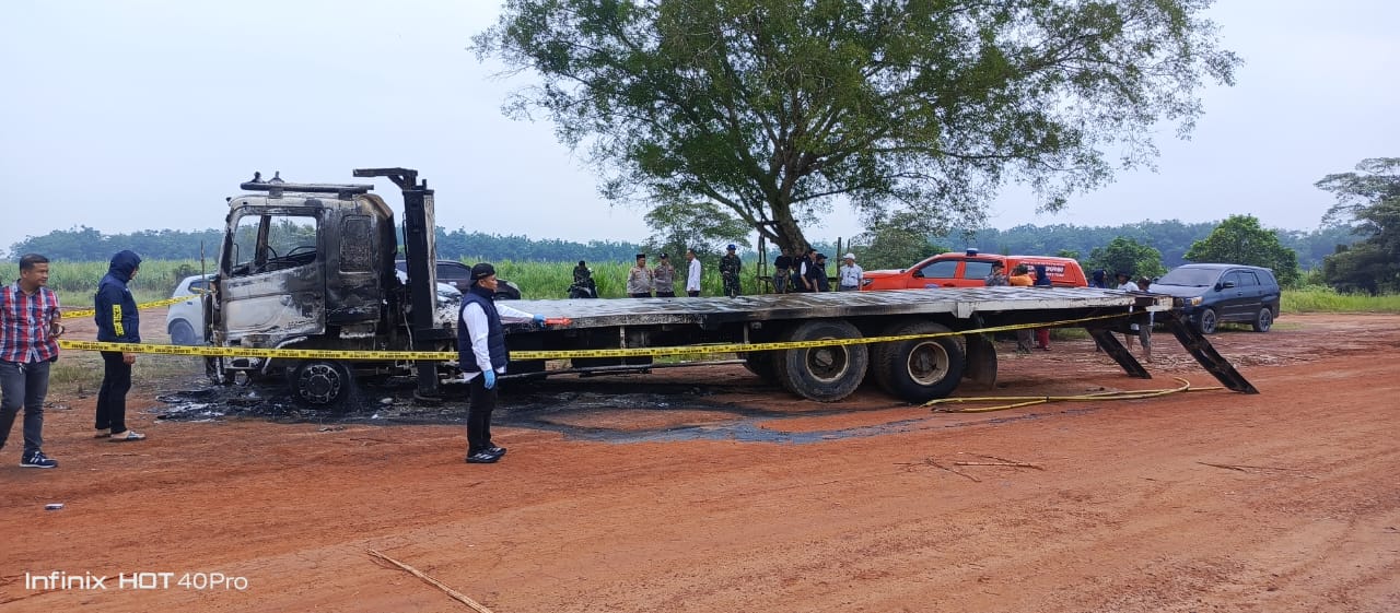 Polda Sumsel Ungkap Misteri Truk Terbakar Berisi Jasad di Ogan Ilir, Jatanras Amankan Tiga Pelaku