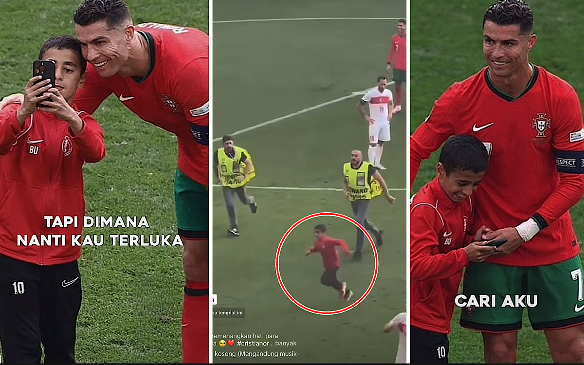 Cristiano Ronaldo Memenangkan Hati Para Penggemarnya, Laga Portugal vs Turki Beberapa Kali Replay Ini Sebabnya