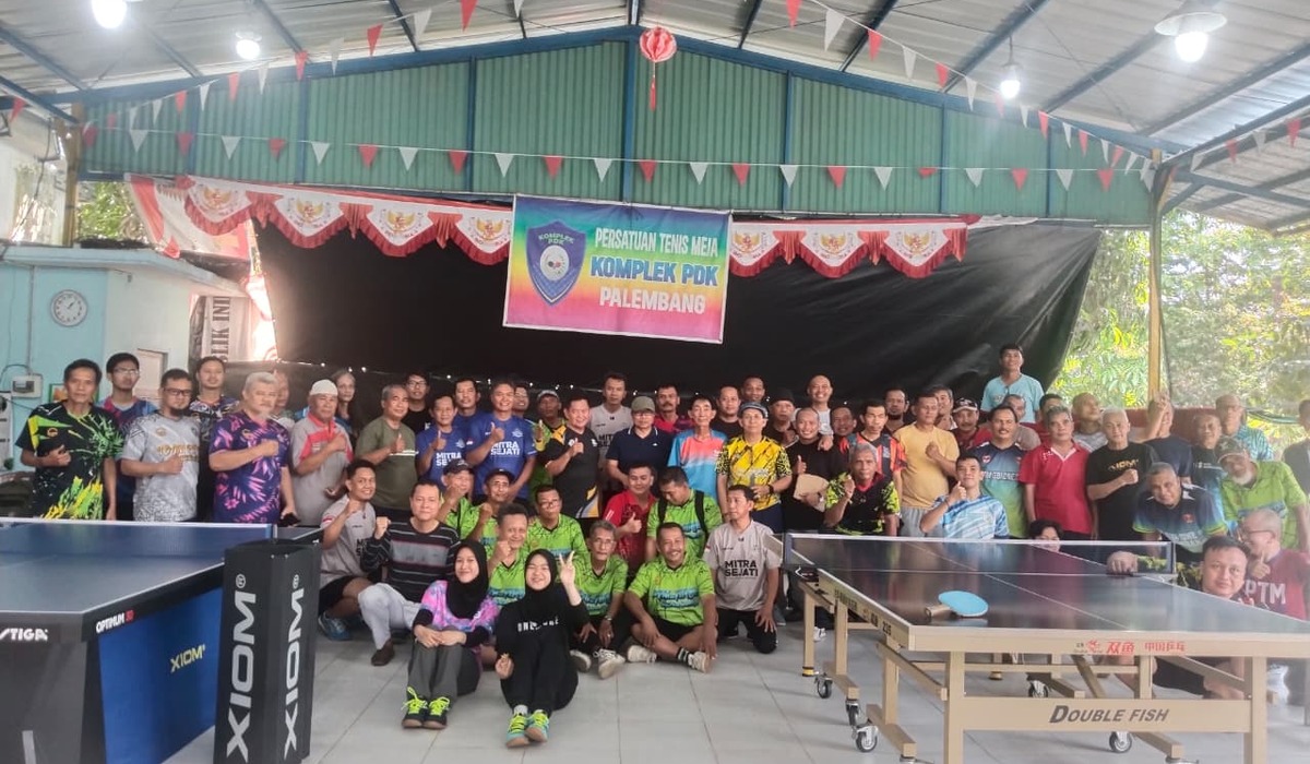 12 Tim Ikuti Turnamen Tenis Meja Beregu Ganda PTM PDK Cup 2026