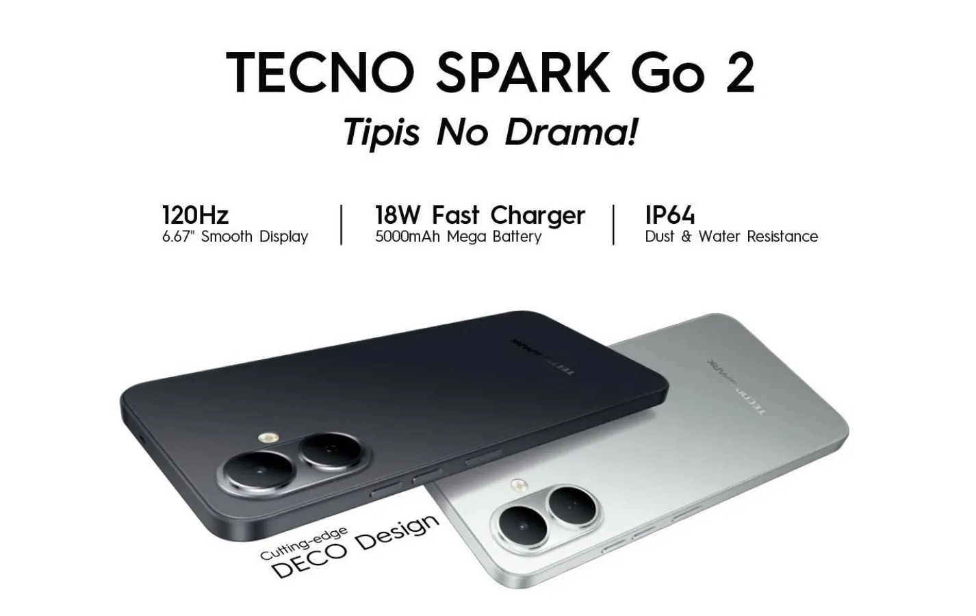 Harga Rp1 Jutaan, Tecno Spark Go 2 Tawarkan Layar Mulus dengan Refresh Rate 120Hz 