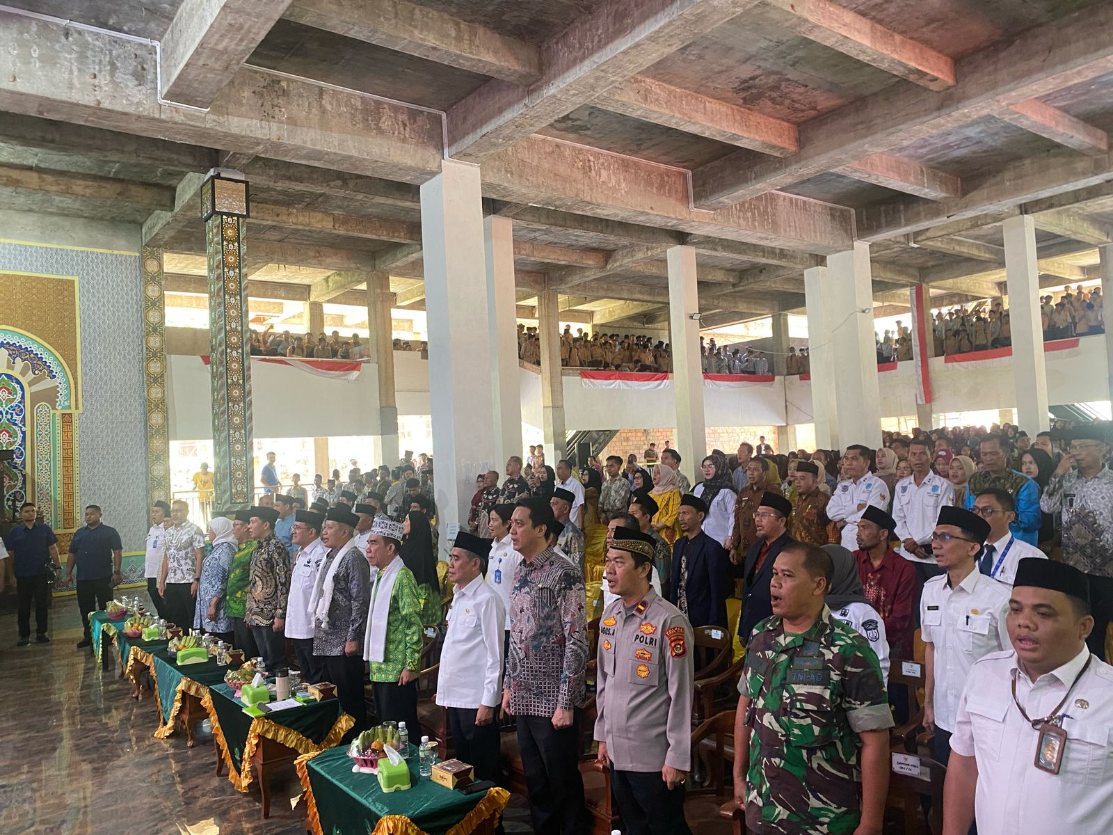 Kunker Wakil Menteri Koperasi RI ke Ponpes Al-Ittifaqiah Indralaya Ogan Ilir, Polisi Berikan Pengamanan
