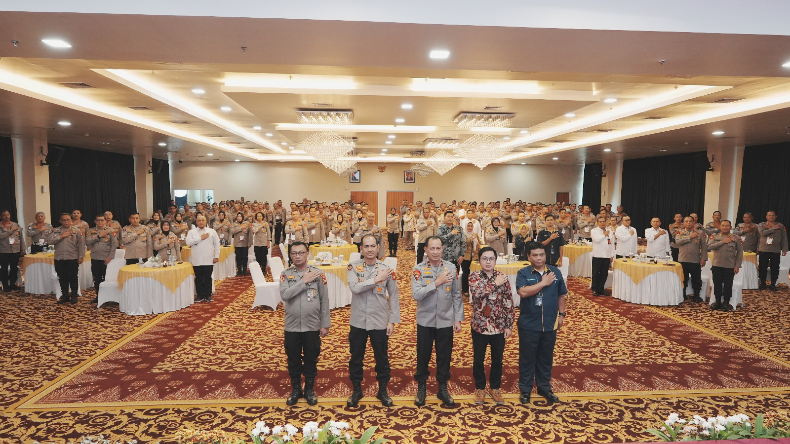 Wakapolda Buka Pembekalan dan Latram Personel Polri-ASN Polda Sumsel 2025 yang Akan Masuk Purna Tugas