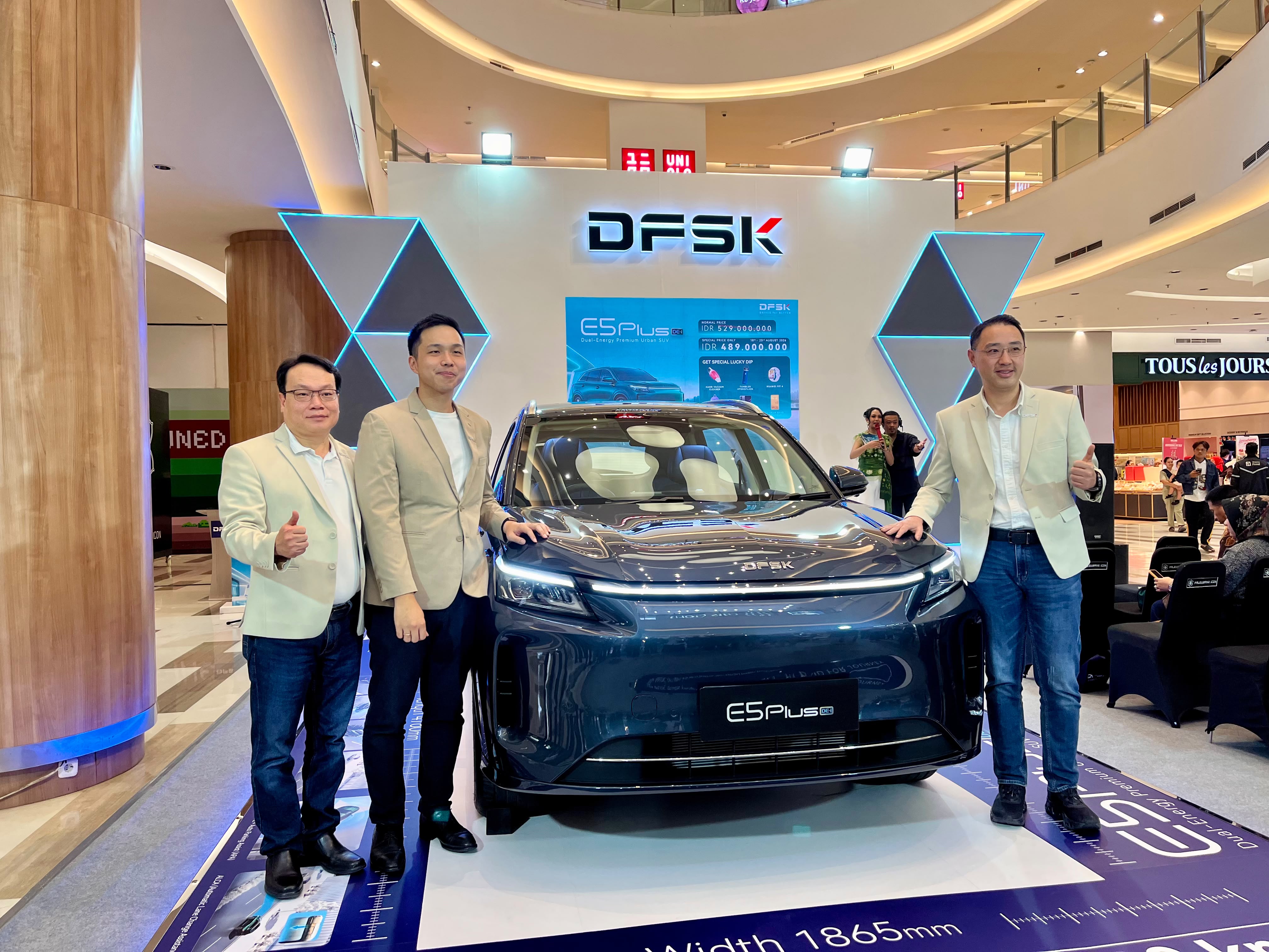 DFSK Perluas Perjalanan E5 Plus ke Palembang, Hadirkan New-Energy Mobility Lebih Dekat ke Konsumen 
