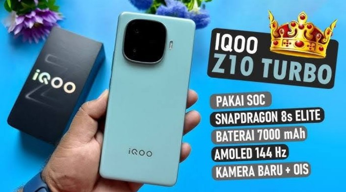 iQOO Z10 Diluncurkan, Bawa RAM 16GB dan Android 15, Siap Bersaing di Kelas Ponsel Flagship