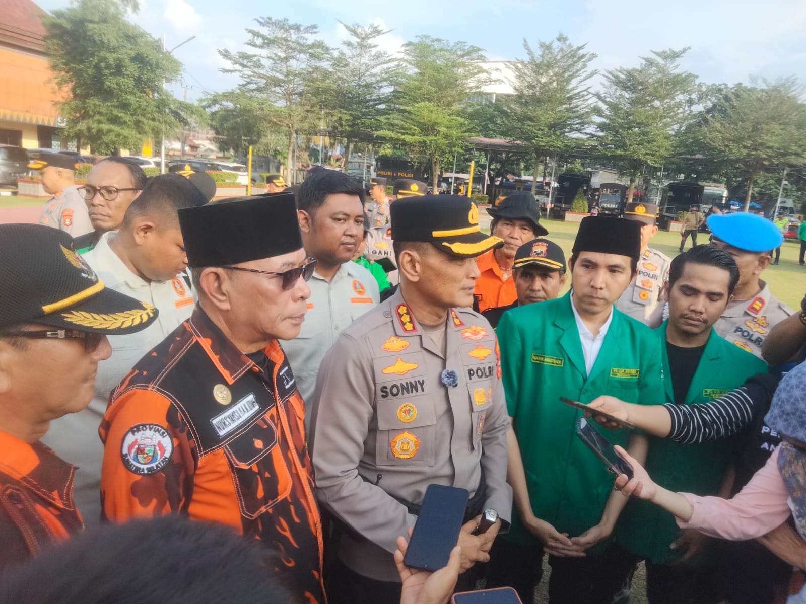 Sabuk Kamtibmas Komitmen Polrestabes Palembang dengan Ormas, Fokus Antisipasi Balap Liar dan Tawuran 