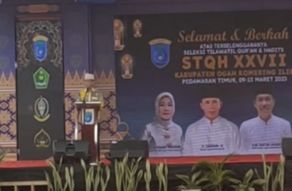 STQH/MTQH  Tingkat Kabupaten-Kota Tahun 2023 Se-Sumsel Berakhir Berikut Ini Catatannya