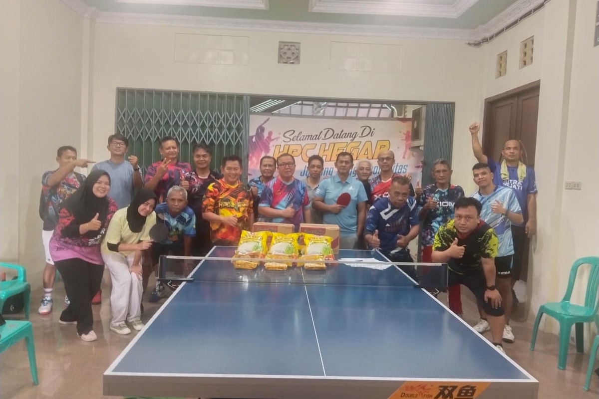 12 Ganda Ikuti Turnamen Tenis Meja HPC Cup 2026