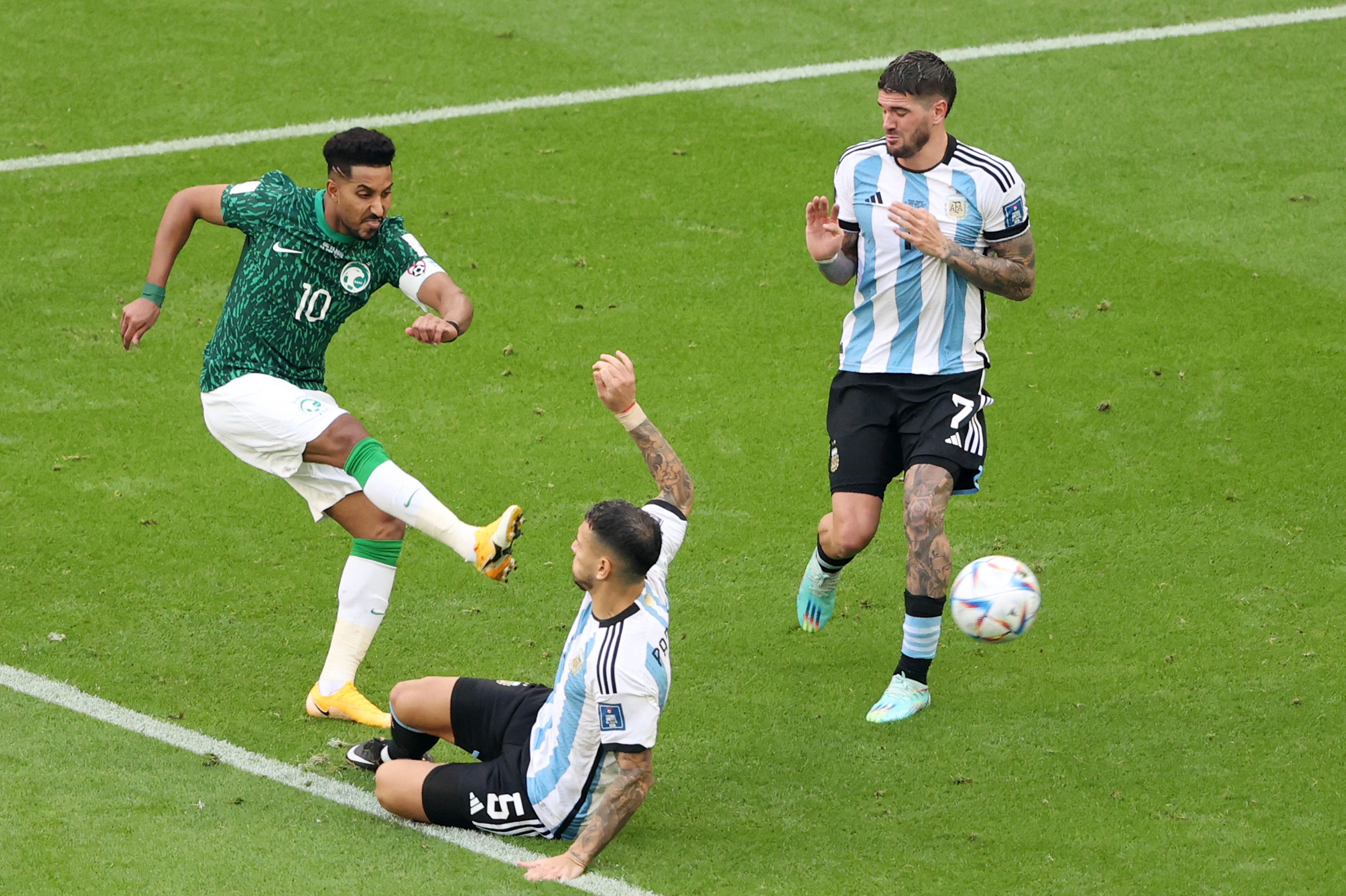 Rekor, Arab Saudi Sukses Tekuk Argentina di Piala Dunia 2022