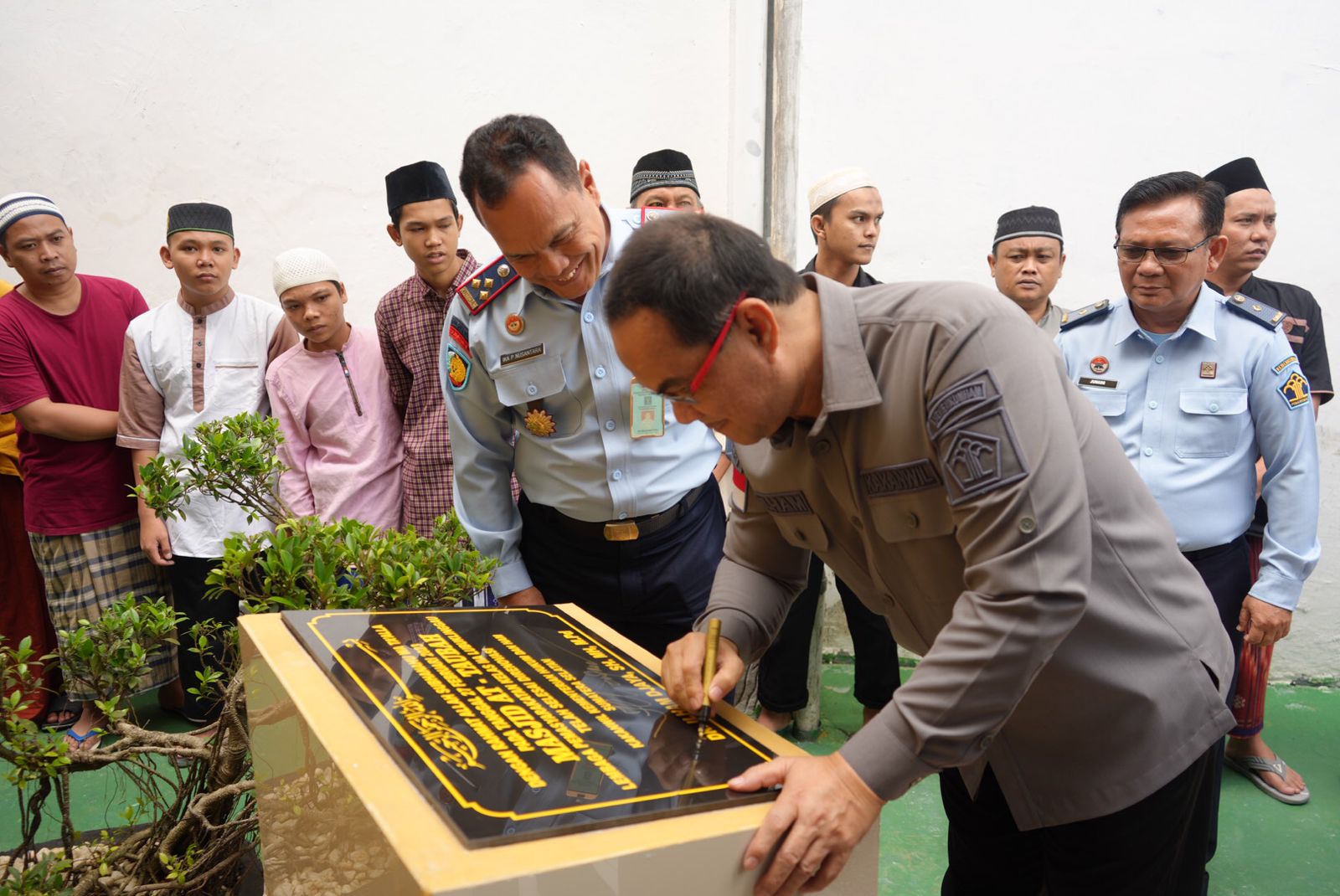 Kunker ke Lapas Lubuklinggau, Kakanwil Kemenkumham Sumsel Imbau Terus Jaga Kondusifitas Lapas 