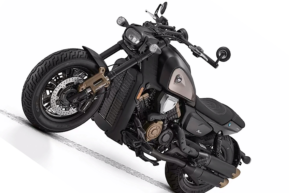Speedo Motor Cruiser SRV 600V Makin Modern, User-Friendly Informatif & Jelas di Siang Hari Pakai High Contrast
