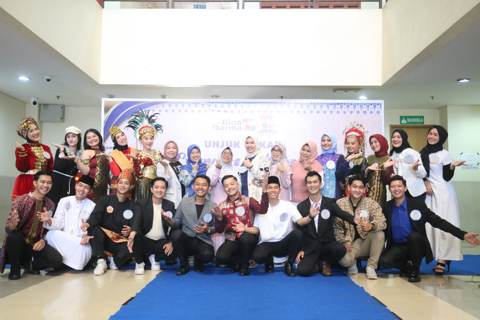 10 Finalis Bujang Gadis Kampus UBD Palembang, Penuh Talenta