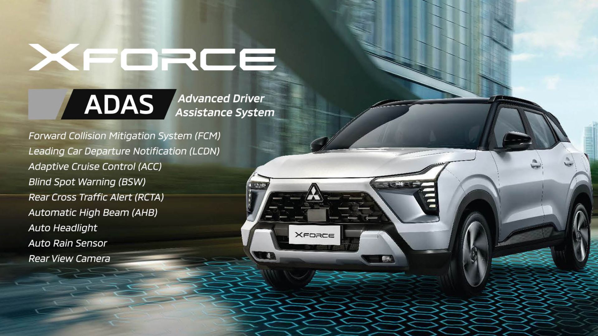 Cara Kerja Fitur Anti-tabrakan di Mitsubishi Xforce: Sensor Radar dan Kamera, Lebih Aman di Jalan!