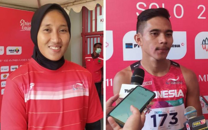 Cerita Pasutri Penyumbang Emas untuk Indoneisa pada ASEAN Para Games 2022