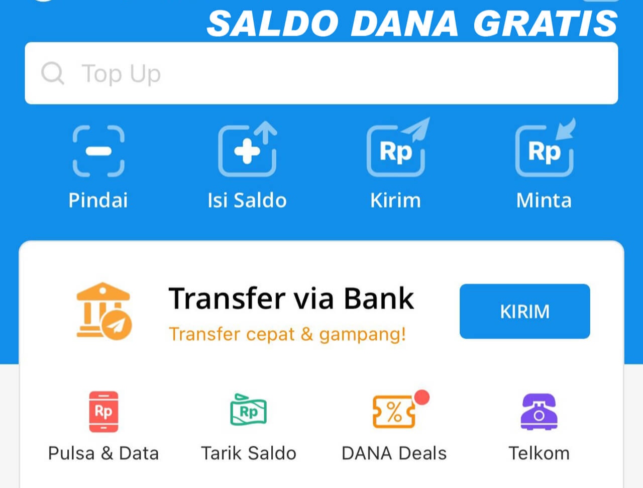 Cairkan Saldo Gratis Rp145.000, Klaim Link DANA Kaget Terbaru 