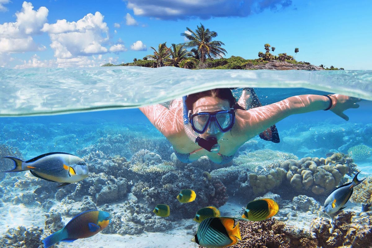 Snorkeling di Pulau Lengkuas, Belitung Bikin Mabuk dan Kecanduan!