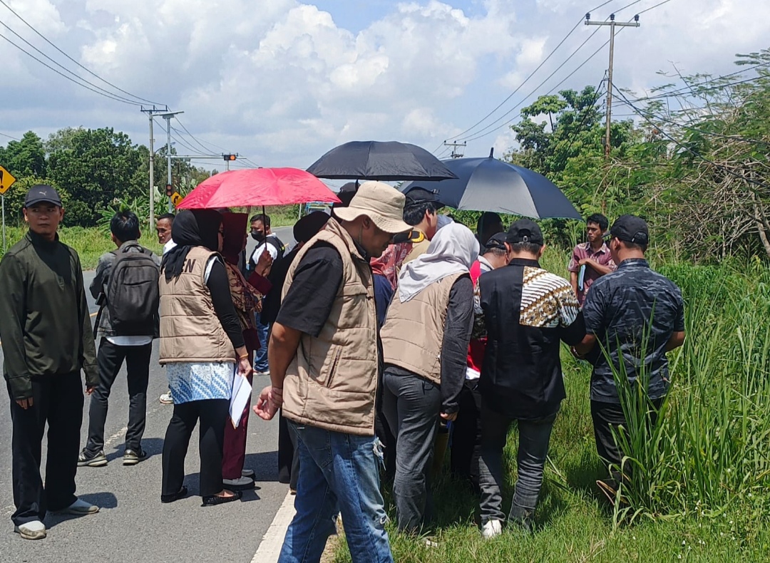 PN Kayuagung Periksa Sengketa Aset Universitas Bina Darma di Desa Pulau Semambu Indralaya Utara