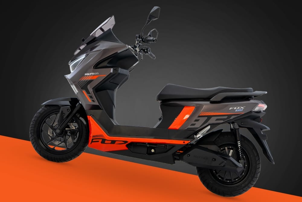 Motor Listrik Polytron Fox 350 Generasi Terbaru, Tawarkan Jarak Tempuh hingga 130 Km 