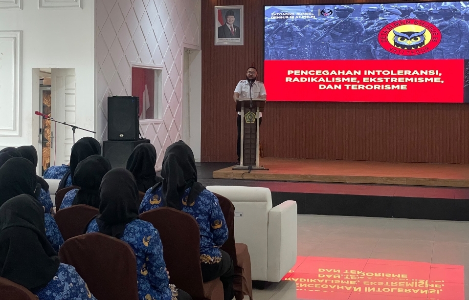 Densus 88 Bekali 100 PPPK Kemenag Sumsel, Waspadai Radikalisasi di Ruang Digital