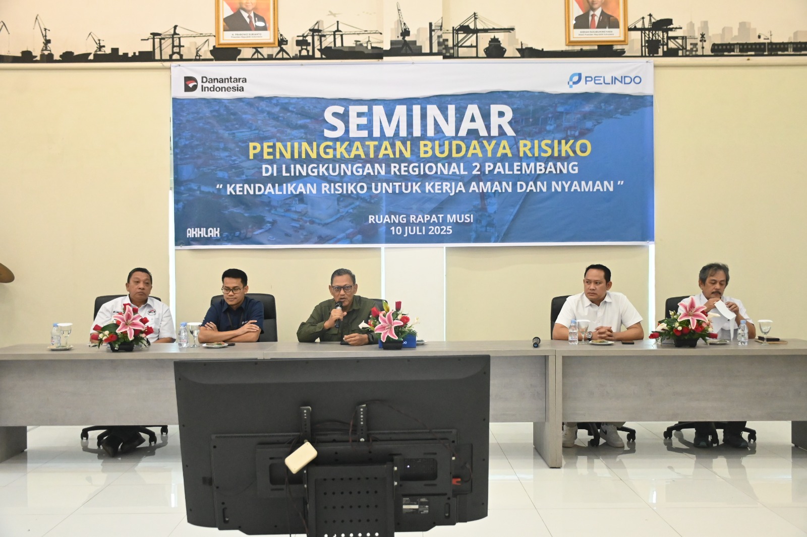 Pelindo Regional 2 Palembang Gelar Seminar Peningkatan Budaya Risiko untuk Perkuat Manajemen Risiko