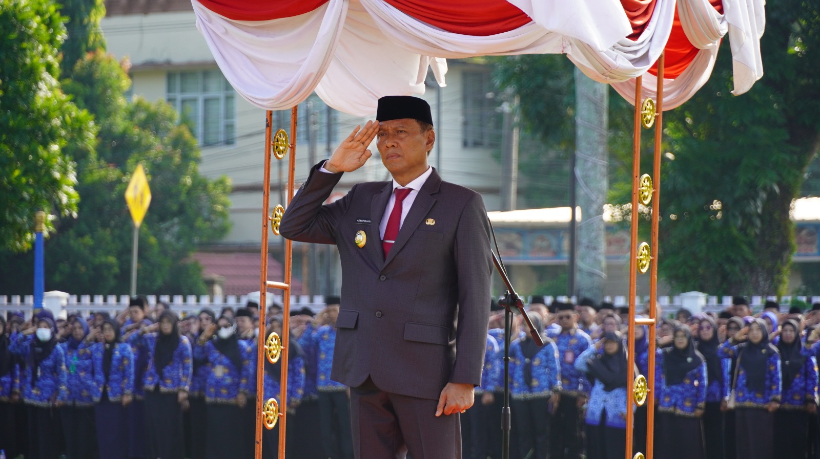 Peringatan Hari Pahlawan Kabupaten OKI Meneladani Pahlawan dan Memerangi Kemiskinan