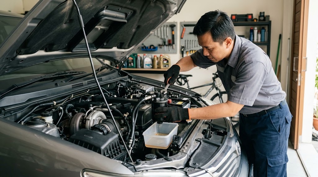 Mesin Diesel Common Rail Tersendat? Begini Cara Menguras Air dan Mengganti Filter Solar dengan Benar