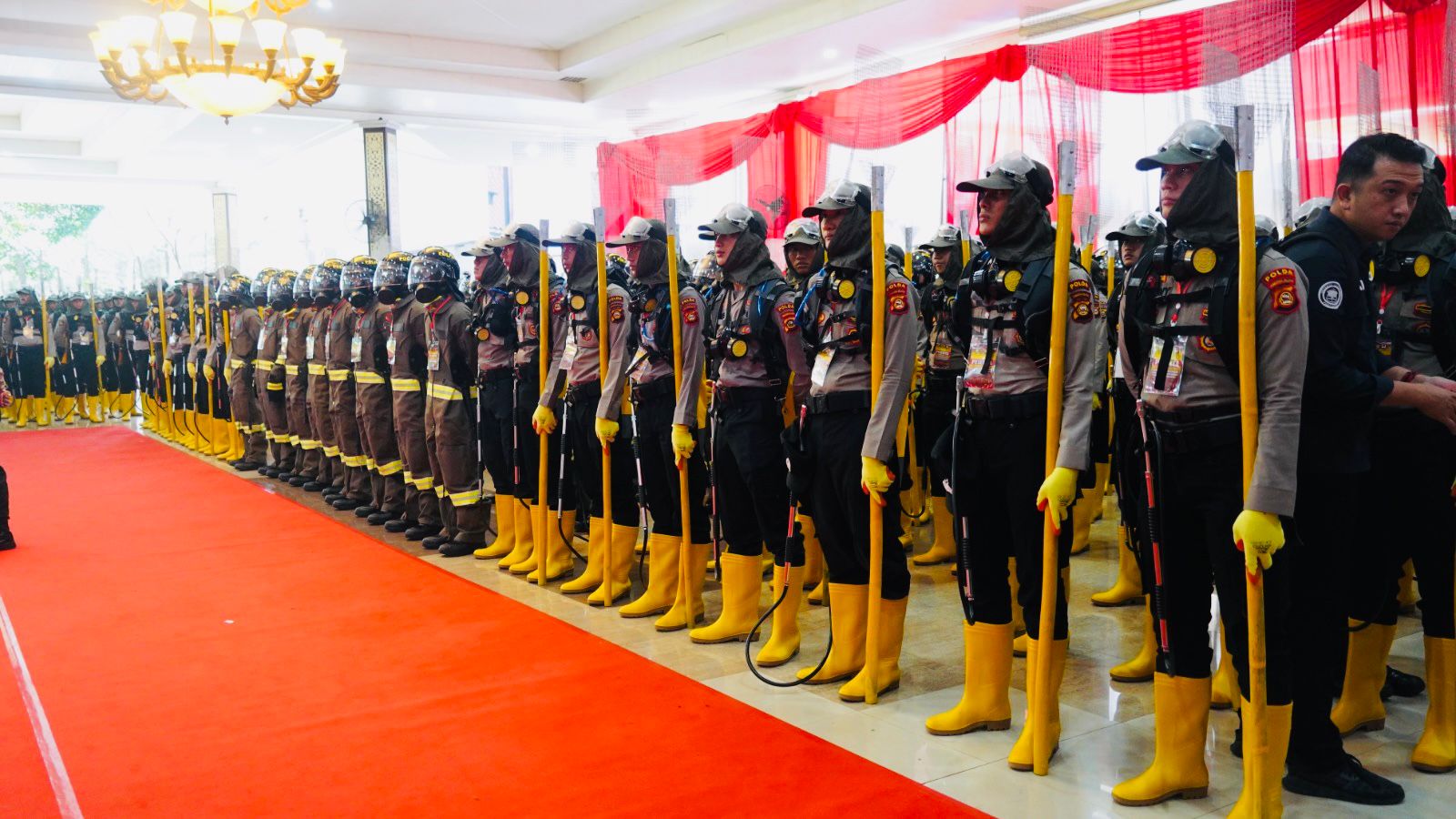 250 Personel Polri-TNI Dibekali Pelatihan Penanganan Karhutla, Kapolda Sumsel: Pedomani Inpres 