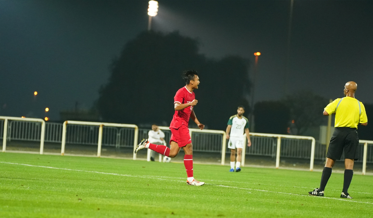 Uji Coba Perdana, Timnas Indonesia U-23 VS Arab Saudi: Skuad Garuda Muda Bertekuk Lutut 1-3