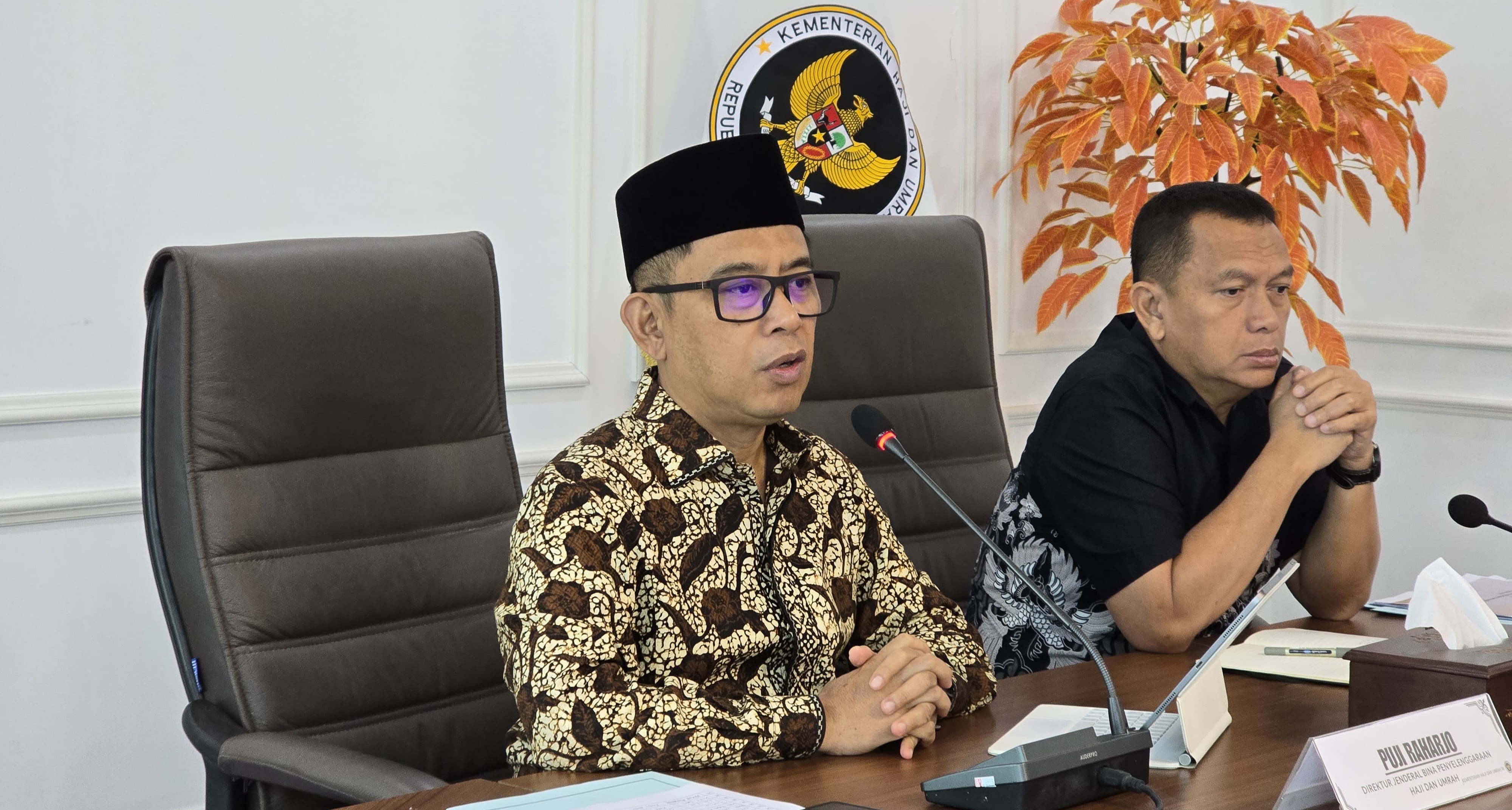 Kemenhaj dan Lintas Kementerian Sepakati Mitigasi Jemaah Umrah Imbas Konflik Timur Tengah