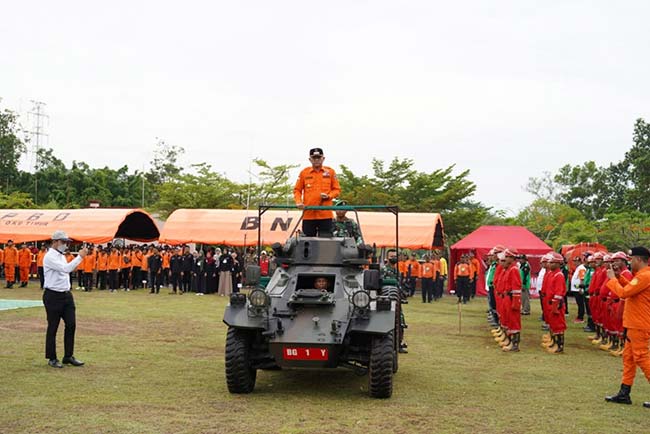 Bupati Enos Cek Kesiapan Penanggulangan Bencana