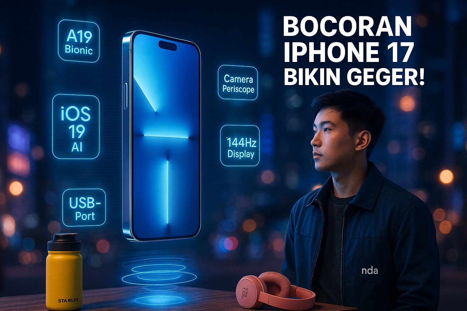 BOCORAN TERBARU! Spesifikasi iPhone 17 Bikin Geger Dunia, Apple Bakal Ganti Segalanya?