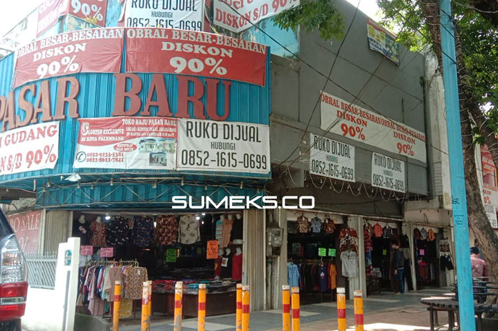Ruko di Jl Sudirman Palembang Sepi Sejak 2019, ini Penyebabnya 