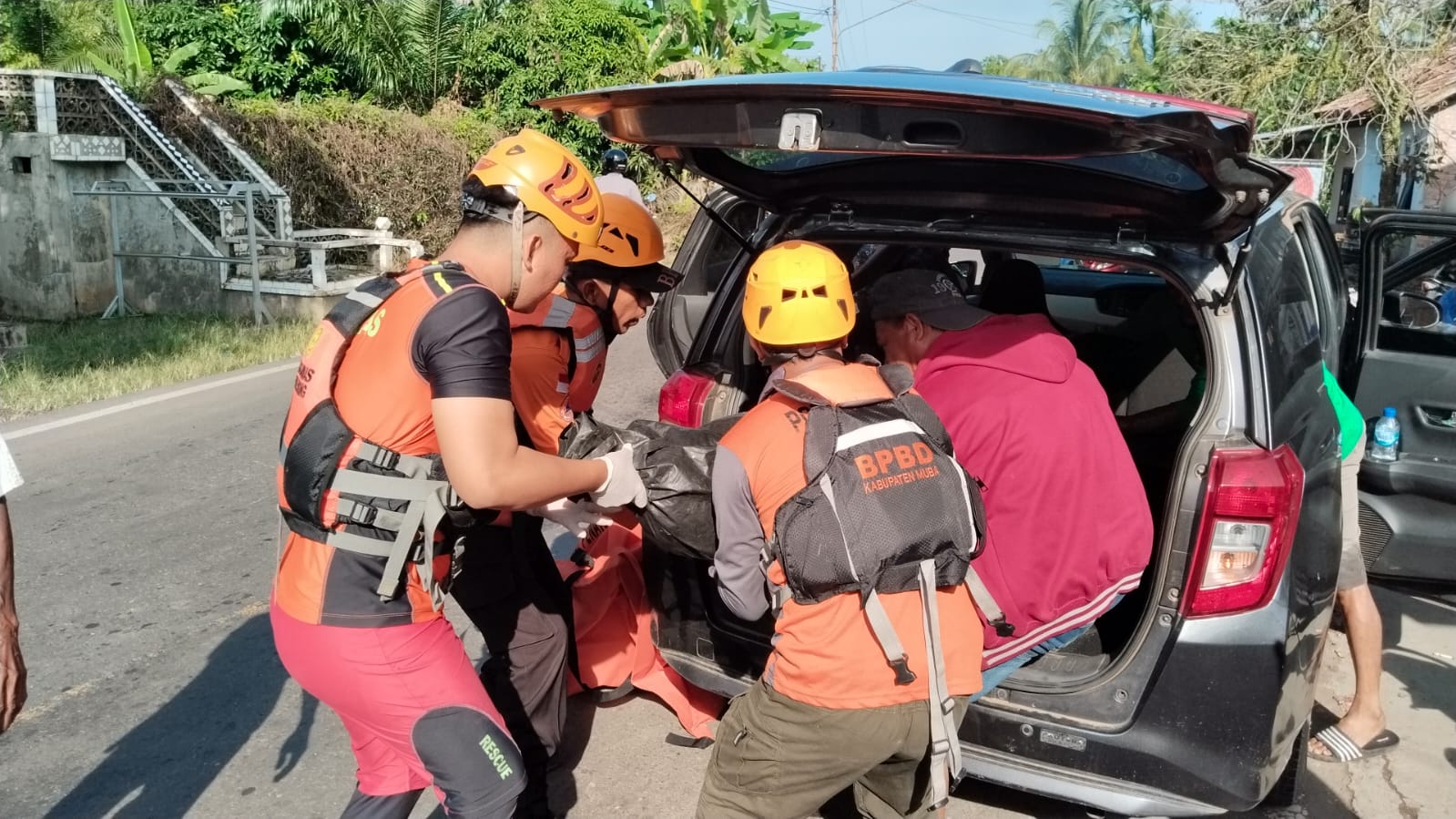 3 Hari Menghilang, Tim BPBD Muba Akhirnya Temukan Korban yang Tenggelam di Sanga Desa Muba