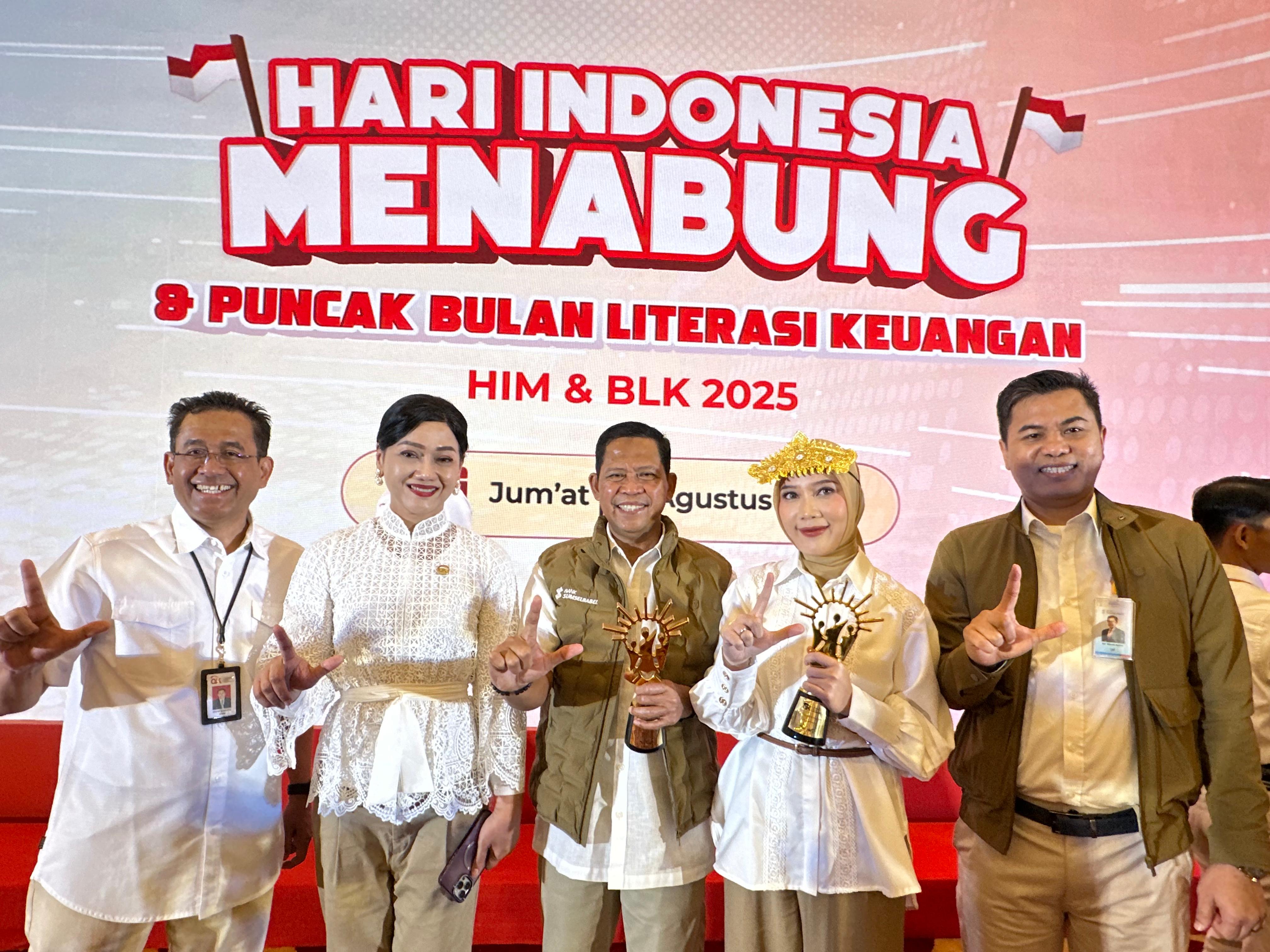 Bank Sumsel Babel Torehkan Prestasi, Raih Dua Penghargaan Bergengsi dari OJK