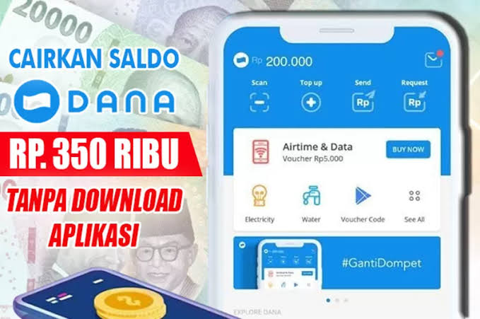 Paling Baru! Link DANA Kaget Ini Jamin Cairkan Saldo Gratis Hingga Rp350 Ribu, Buruan Klaim Sekarang!
