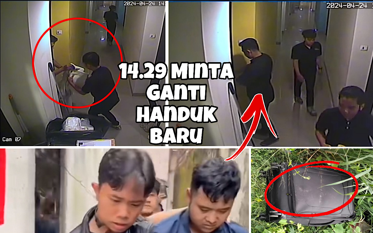 Pembunuh Wanita Dalam Koper Ganti Handuk Baru Sebelum Bawa Uang Rp43 Juta Buat Resepsi Nikah di Palembang