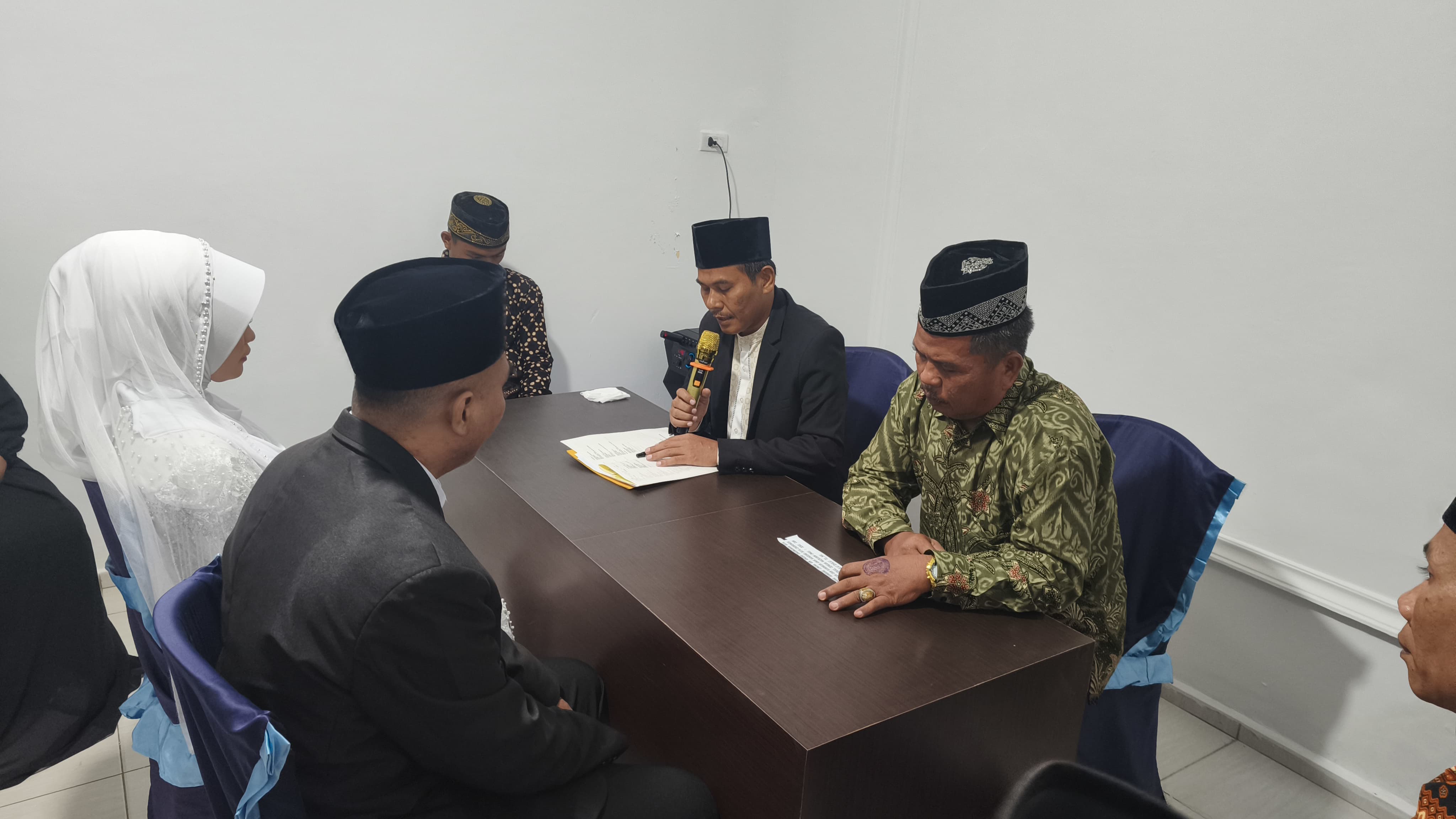 Suasana Haru dan Khidmat Akad Nikah Warga Binaan Lapas Kelas IIA Muara Beliti