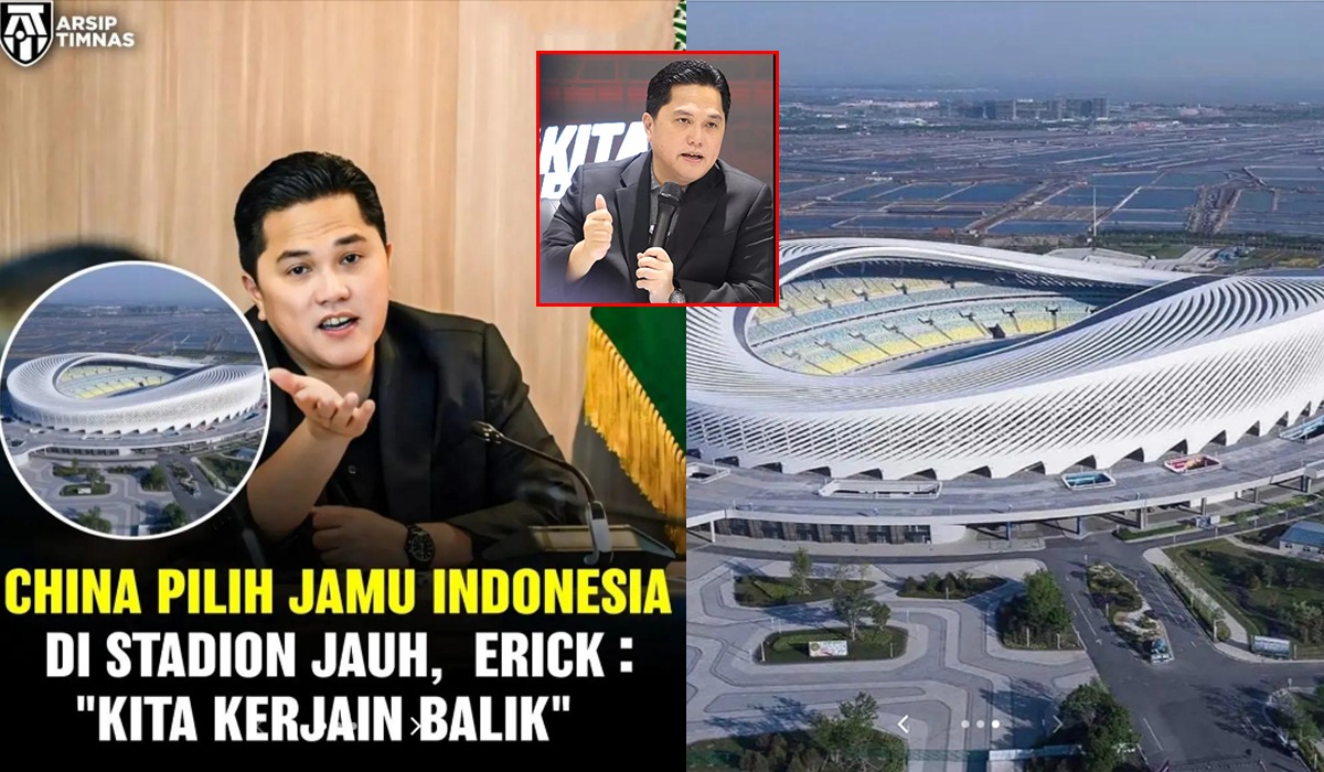 Timnas Indonesia Dipermainkan China di Kualifikasi Piala Dunia 2026, Erick Thohir Meradang: Kita Kerjain Balik