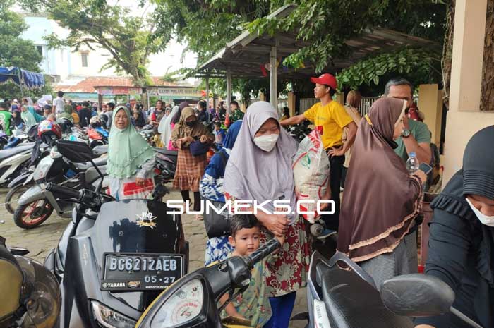 Operasi Pasar Pemkot Palembang, Beras 10 kg Dijual Rp50 Ribu