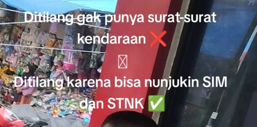 Punya SIM dan STNK, Pengendara Motor Asal Pali Kena Tilang di Prabumulih, Polisi Bilang Begini