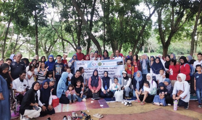 FORKESI Sumsel Gelar Edutrip LRT hingga Fun Walk, Kopdar Akbar Rayakan Hari Disabilitas Internasional