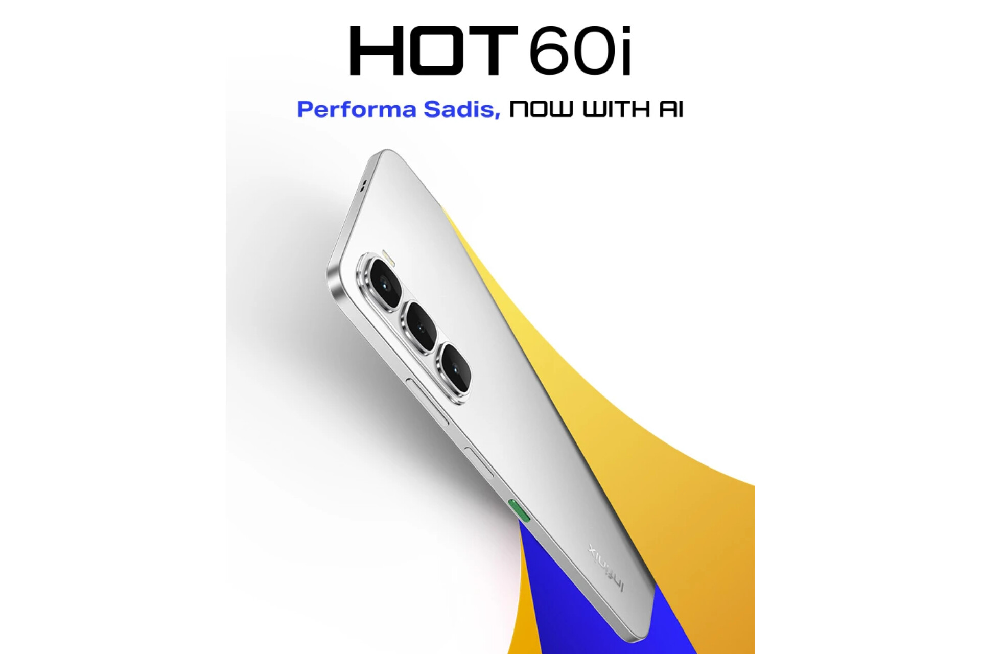 Smartphone Infinix Hot 60i Disupport Fitur NFC serta Tampilan Layar IPS LCD