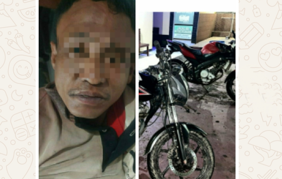 Spesialis Pencuri Sepeda Motor di Kostan Mahasiswa Ogan Ilir, Berhasil Diamankan Polsek Indralaya