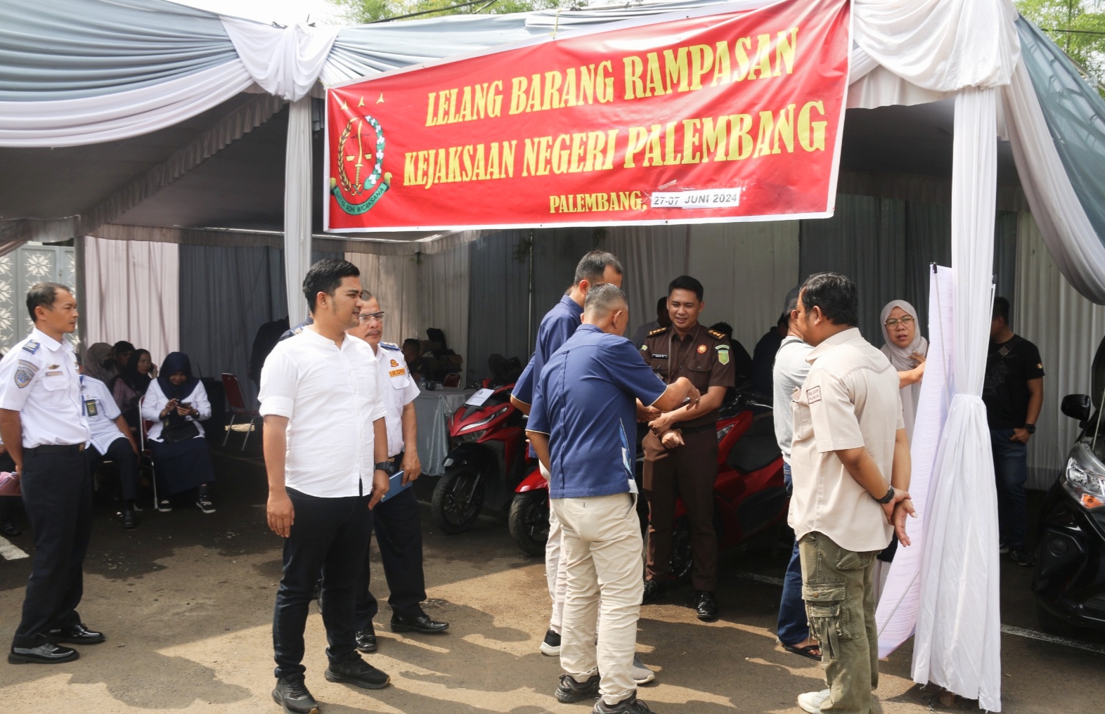 Lelang 25 Unit Kendaraan Rampasan Negara Kejari Palembang Masih Terbuka untuk Umum, Ditutup Jumat Mendatang