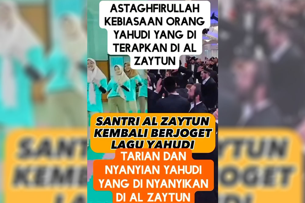 Astagfirullah! Santri Ponpes Al Zaytun Indramayu Bernyanyi dan Menari Ala-ala Yahudi, Warganet Semakin Geram